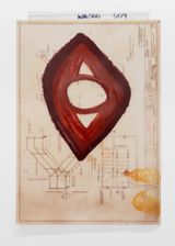 Posideon Gold I Lindsay Nelson by Tennant Creek Brio contemporary artwork painting