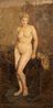 Nude Study. Graduation Project by Mikayil Abdullayev contemporary artwork Painting