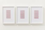 Infinitesimal rouge by Nicene Kossentini contemporary artwork Works on Paper