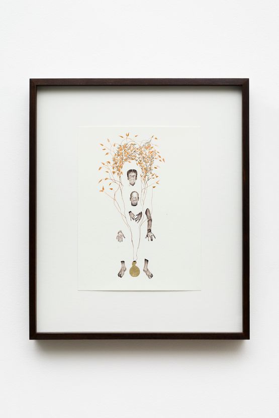 Outros oficios Raiz by Antonio Oba contemporary artwork Works on Paper