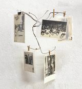 Machines and gods wire 1 by Larry Munoz contemporary artwork mixed media