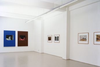 Contemporary art exhibition Group Exhibition Accrochage II at Galerie Greta Meert Brussels Belgium