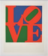Love by Robert Indiana contemporary artwork print