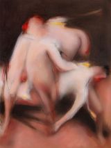 Tangled in Threes by Sarah Drinan contemporary artwork painting