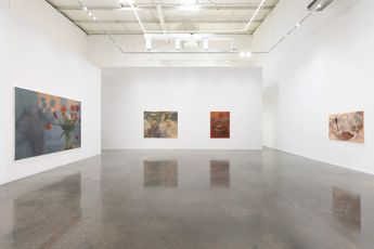 Contemporary art exhibition Nada Elkalaawy The Butterflys Burden at Lawrie Shabibi Dubai United Arab Emirates