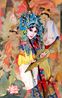 The Drunken Beauty by Mi Qiaoming contemporary artwork Painting