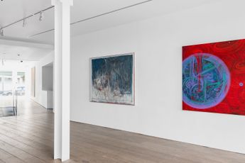 Contemporary art exhibition Cesare Lucchini Stephen Pusey Abstract Expressionism The Second Wave at rosenfeld London United Kingdom