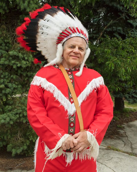 Improved Order of Red Men Sachem Pohatcong Tribe by Andrea Robbins and Max Becher contemporary artwork Photography