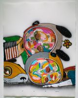 Sleep by Reen Barrera contemporary artwork drawing painting works on paper