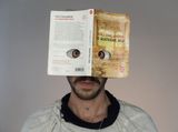 Bookmask Portrait 10 by Victor Del Oral contemporary artwork photography