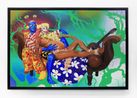 Pregnant Woman by Ashley Bickerton contemporary artwork Painting