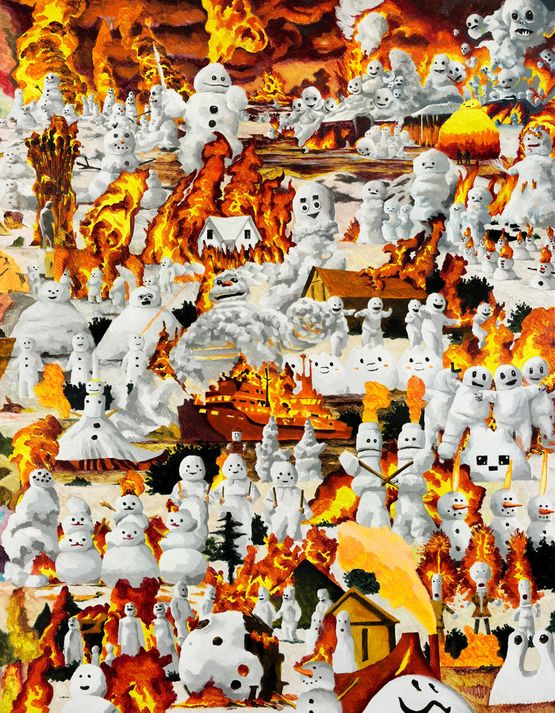 THE GREAT CHAPBOOK 3 by Noh Sangho contemporary artwork Painting