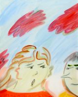 Oh Wonder by Yulia Iosilzon contemporary artwork painting works on paper