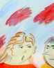 Oh Wonder by Yulia Iosilzon contemporary artwork Painting