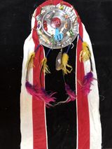 Portrait of Artist as Young Warrior Pontiac by Marcus Amerman contemporary artwork sculpture