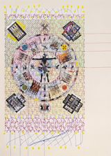 Countable Me No. 1 by Yang Shuai contemporary artwork mixed media painting