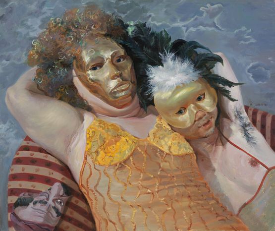 Guess Who I Am by Chen Hui contemporary artwork Painting