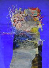 IN BLUE by Katsuyoshi Inokuma contemporary artwork works on paper