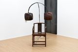 Chaise de concentration by Chen Zhen contemporary artwork installation sculpture