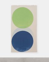 Green Blue Too by Richard Gorman contemporary artwork works on paper