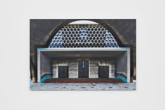 Atrium-Baptistery St. Johns Abby by James Welling contemporary artwork Print