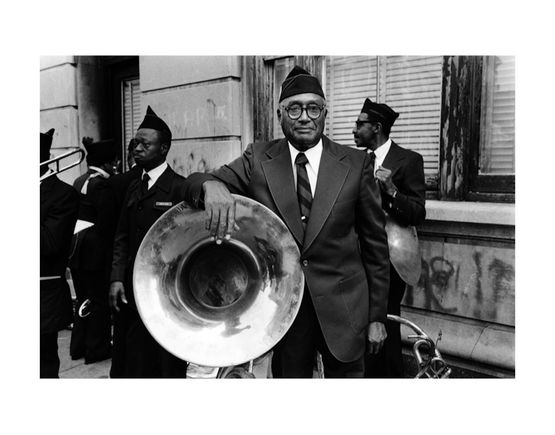 Men from the 369th Regiment Marching Band Harlem NY by Dawoud Bey contemporary artwork Photography