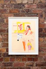 Posh Mark by Walter Price contemporary artwork drawing works on paper