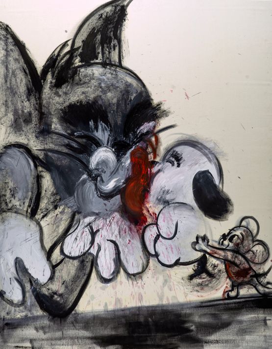 Slurrp by Lee Eun contemporary artwork Painting