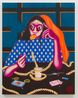 Fainting Looks an Awful Lot Like Dying by Zoe Blue M. contemporary artwork Painting