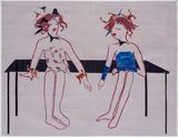 Ikizler by Azade Koker contemporary artwork painting