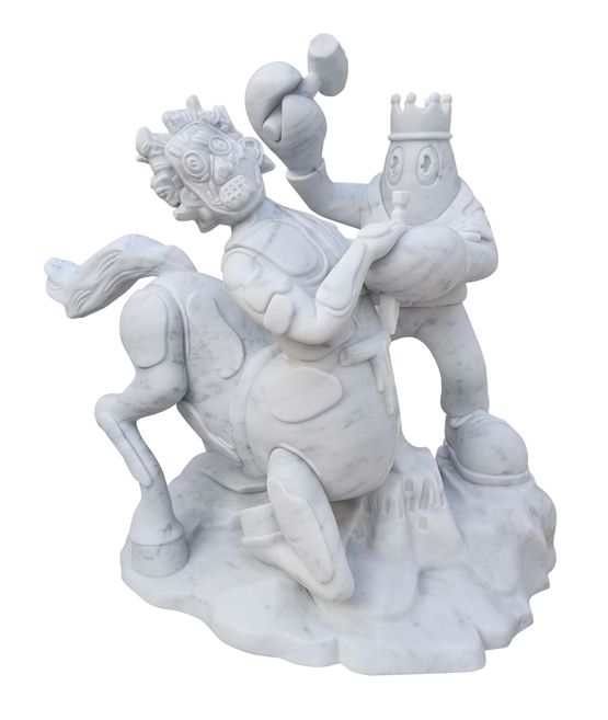 Lobster Sculptor Centaur by Philip Colbert contemporary artwork Sculpture