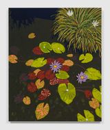 Water Lilies by Hilary Pecis contemporary artwork painting works on paper