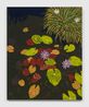 Water Lilies by Hilary Pecis contemporary artwork Painting