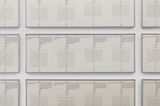 Ein Jahrhundert.1b by Hanne Darboven contemporary artwork drawing works on paper