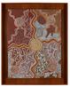 Two Children at Pirriyapurupurunya by Timmy Payungka Tjapangati contemporary artwork Painting