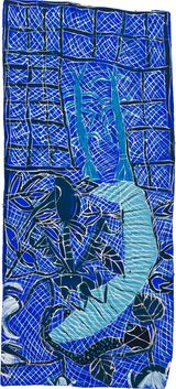 Gulyalayala by Dhambit Mununggurr contemporary artwork painting