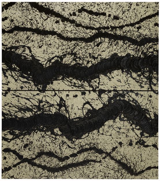 Metamorphose de tous les chemins by Fabienne Verdier contemporary artwork Painting