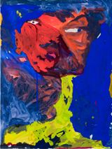 so into you so into view precarious neck by Tom Polo contemporary artwork painting
