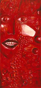 Some Orphic Voices by Jutta Koether contemporary artwork painting