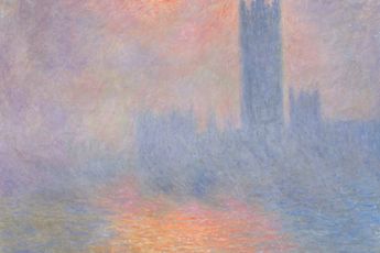 Contemporary art exhibition Claude Monet Monet and London. Views of the Thames at The Courtauld Gallery London United Kingdom