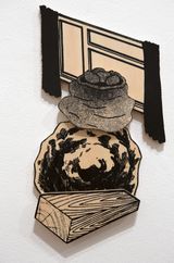 Games Dance and the Constructions Unfinished Plywood 30 by Teppei Kaneuji contemporary artwork mixed media
