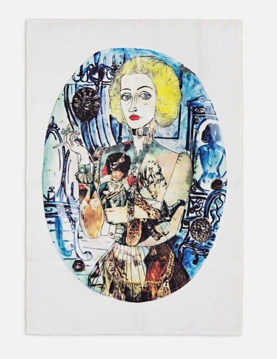 Claire as a Soldier by Grayson Perry contemporary artwork Print