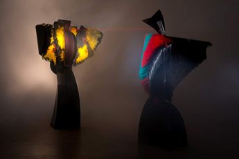 Contemporary art exhibition Liliane Lijn Arise Alive at Tate St Ives United Kingdom