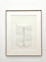 Extensions of a collapsing landscape intubated futures 3 by Maryam Khosrovani contemporary artwork textile works on paper
