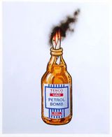 Tesco Bomb Poster by Banksy contemporary artwork print