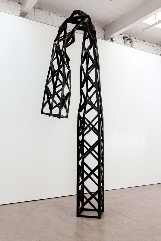 Truss by Monika Sosnowska contemporary artwork Sculpture