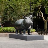 Hippopotamus  by Daniel Daviau contemporary artwork sculpture