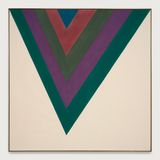 Blue Plus Eight by Kenneth Noland contemporary artwork painting