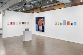 Contemporary art exhibition Dallas Art Fair at Galerie Christian Lethert Dallas Germany