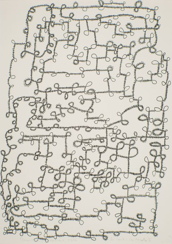 Untitled from In-Moto II In Motion II series by Anna Maria Maiolino contemporary artwork Works on Paper